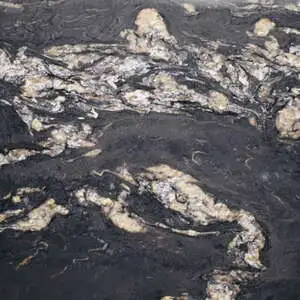 Titanium Gold Leathered 3CM