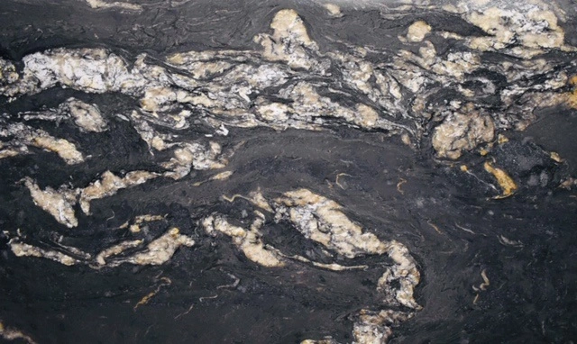 Titanium Gold Leathered 3CM