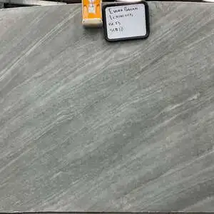 Evora Green Quartzite Leathered 3CM