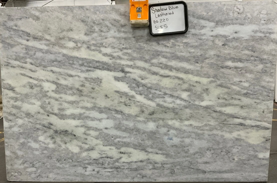 Shadow Blue Dolomite Marble Leathered 3CM