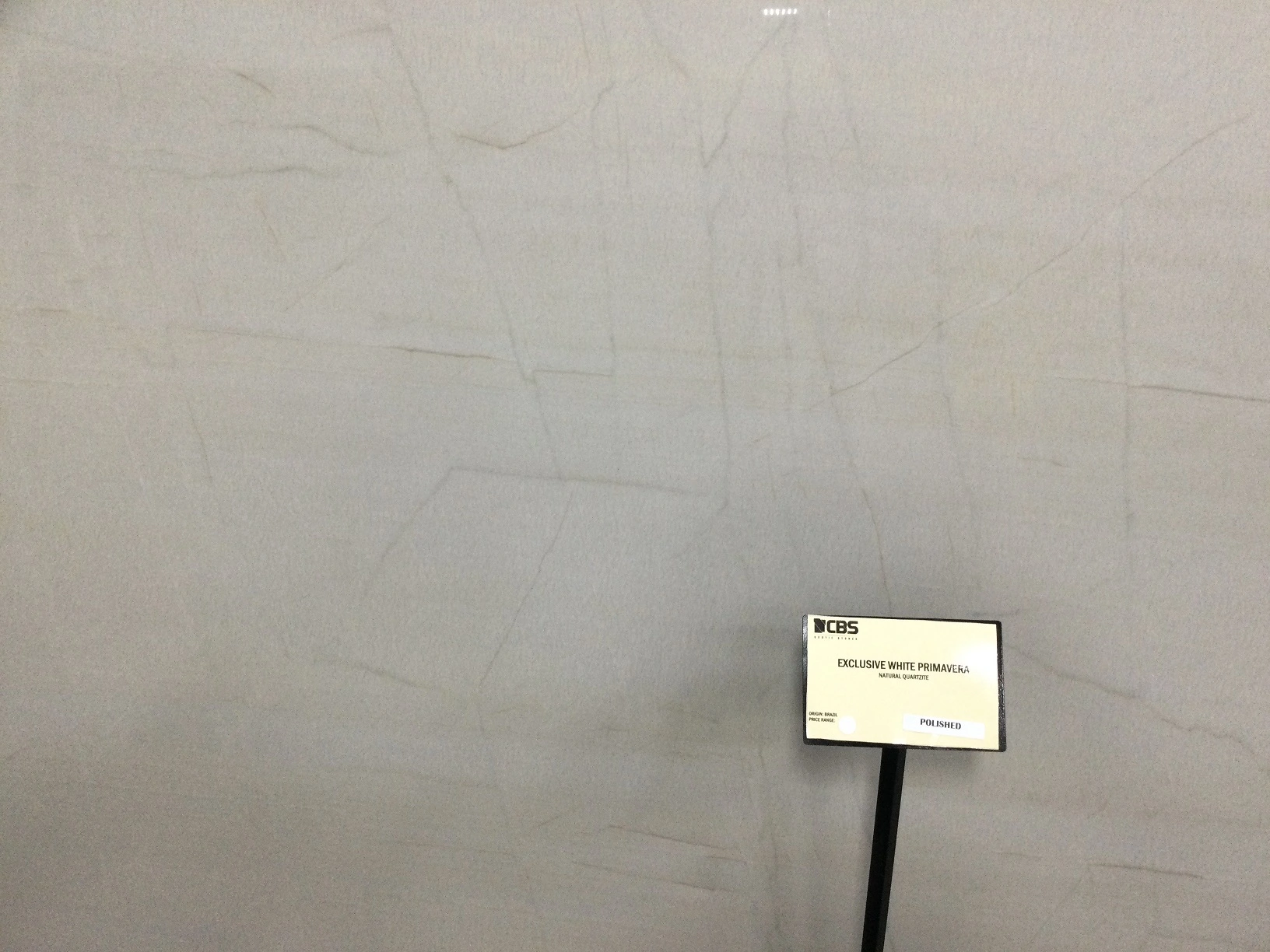 Exclusive White Primera Quartzite Polished 3CM