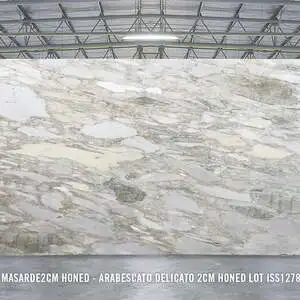 Arabescato Delicato Marble Slab Countertop