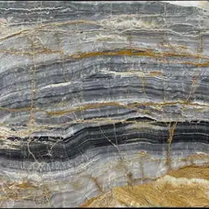 Blue Onyx Vein Cut Slab Countertop