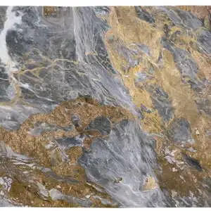 Copper Grey Marble Slab Countertop