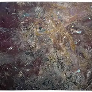 Luz Del Fuego Marble Slab Countertop