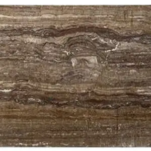 Rojo Travertine Vein Cut Slab