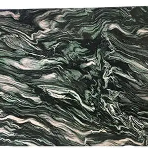 Verde Lapponia Granite Slab Countertop