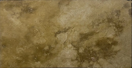 Gold Travertine Cross Cut Slab