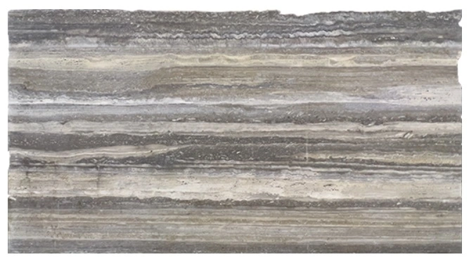 Ocean Blue Travertine Vein Cut Slab