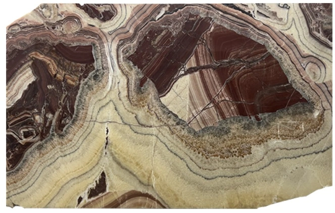 Rosso Orientale Onyx Slab