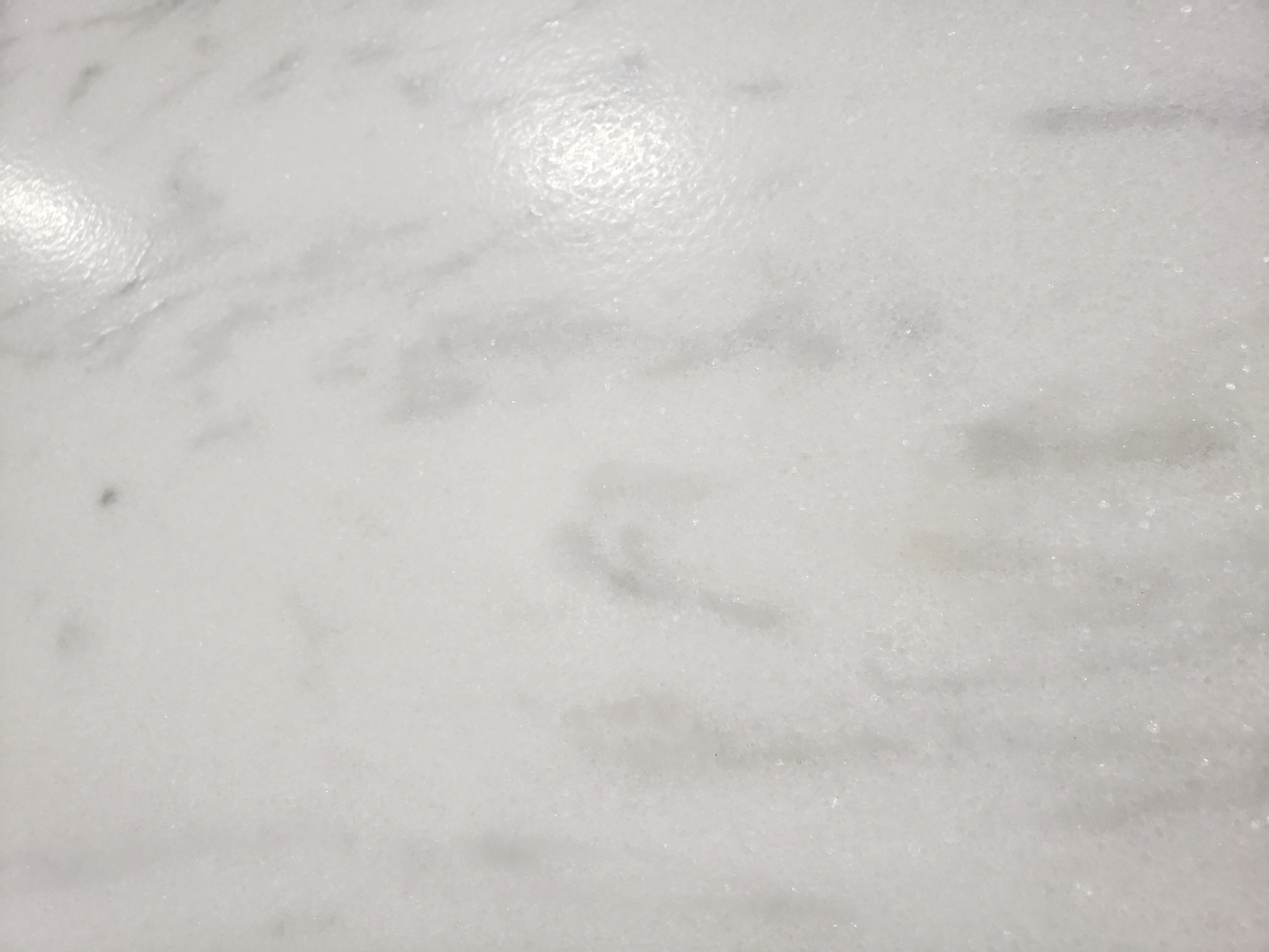 3cm Absolute White Leather