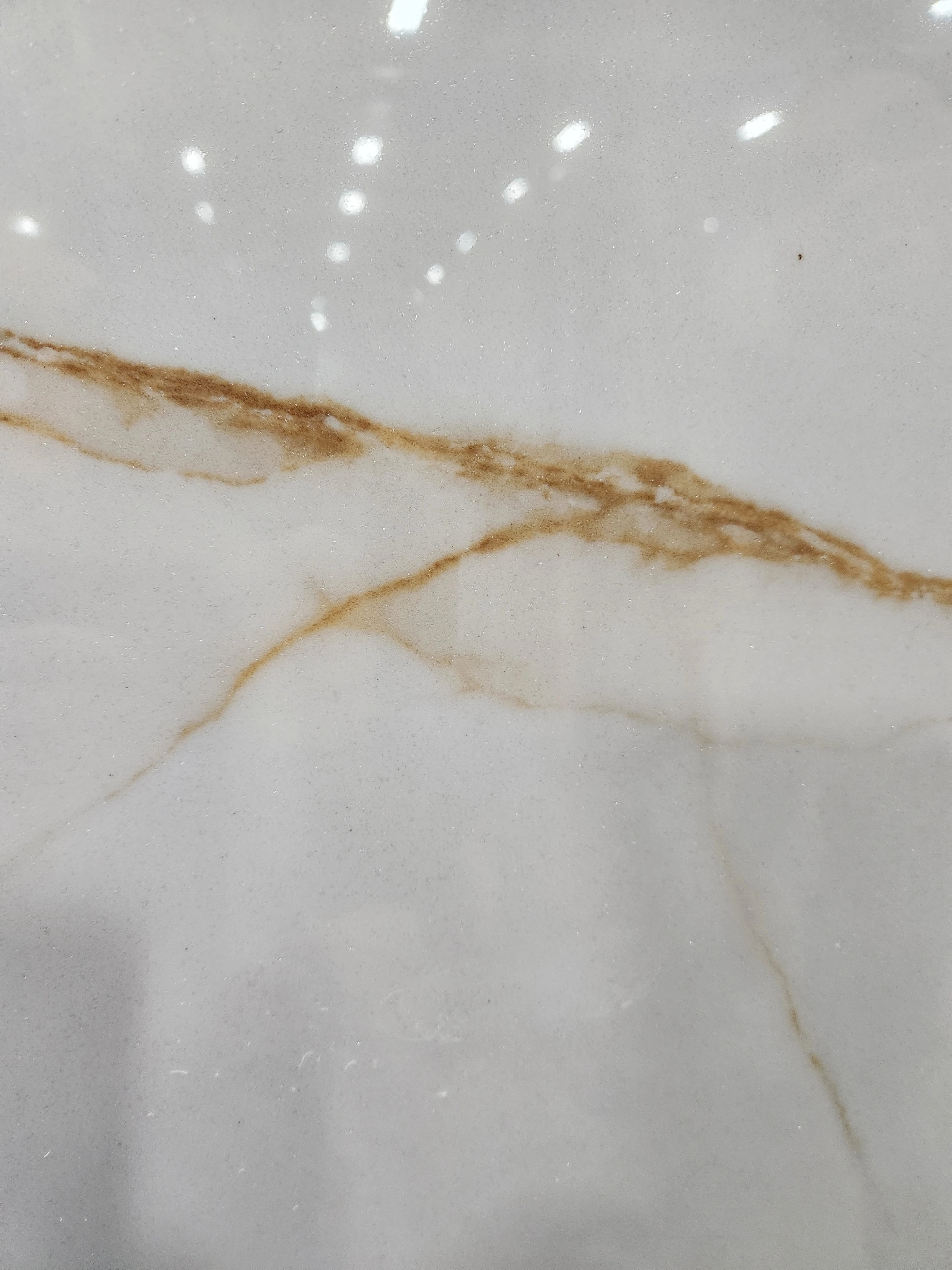 Diamond Cristallo Gold Lucidato Starlit Face B