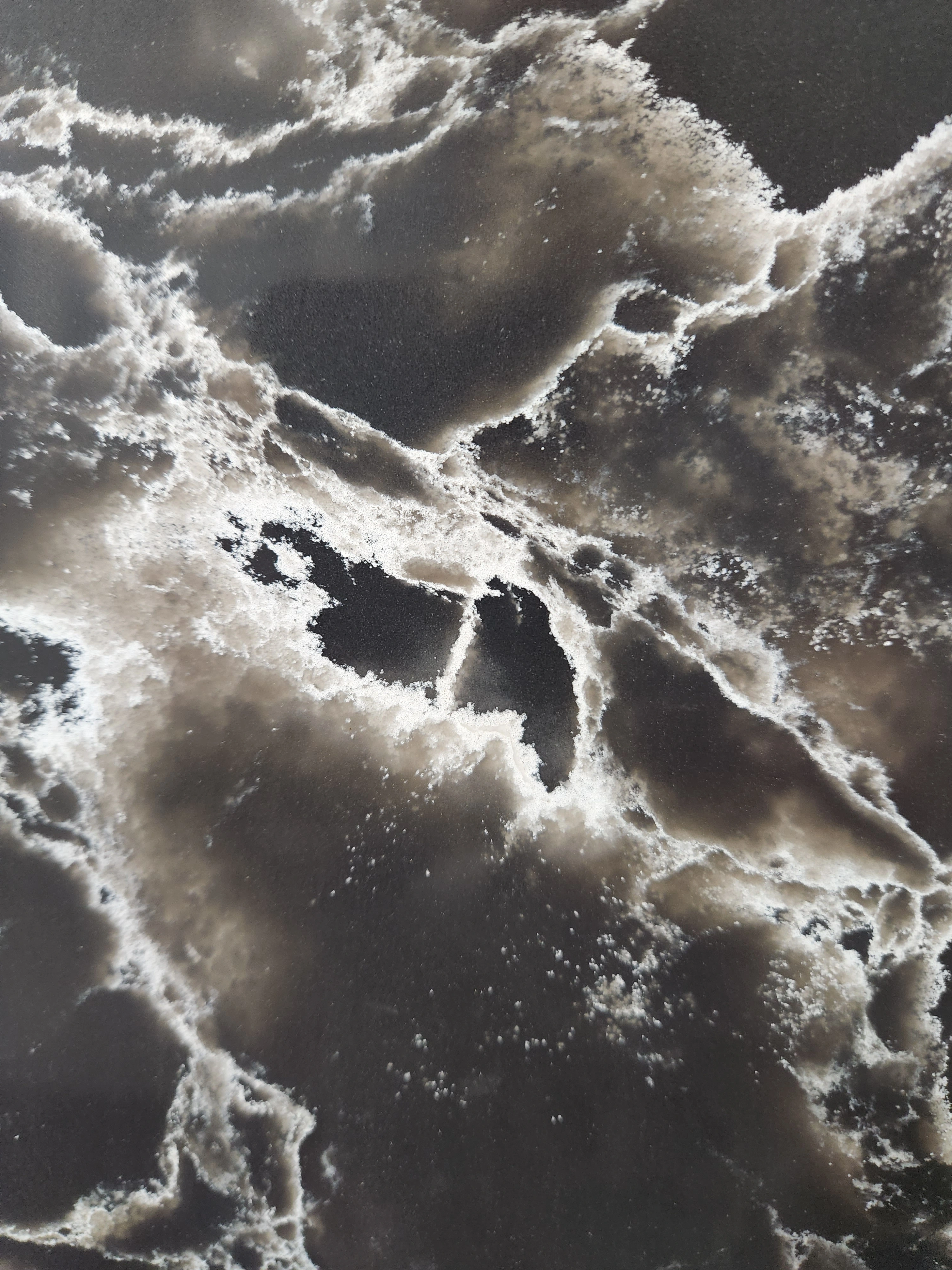 3cm Ice max Black Quartz Compac