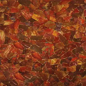 JASPER RED WITH GOLD