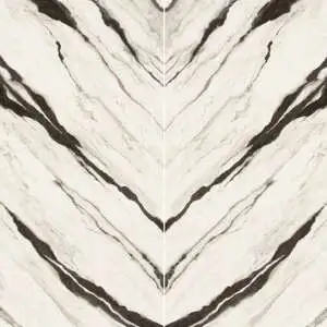 Polished Bookmatched Porcelain Slab in Panda Luxury