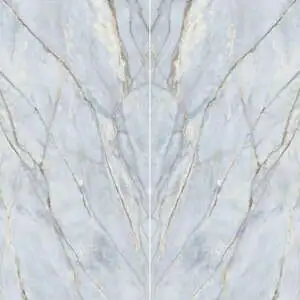 Satin Bookmatched Porcelain in Deep River