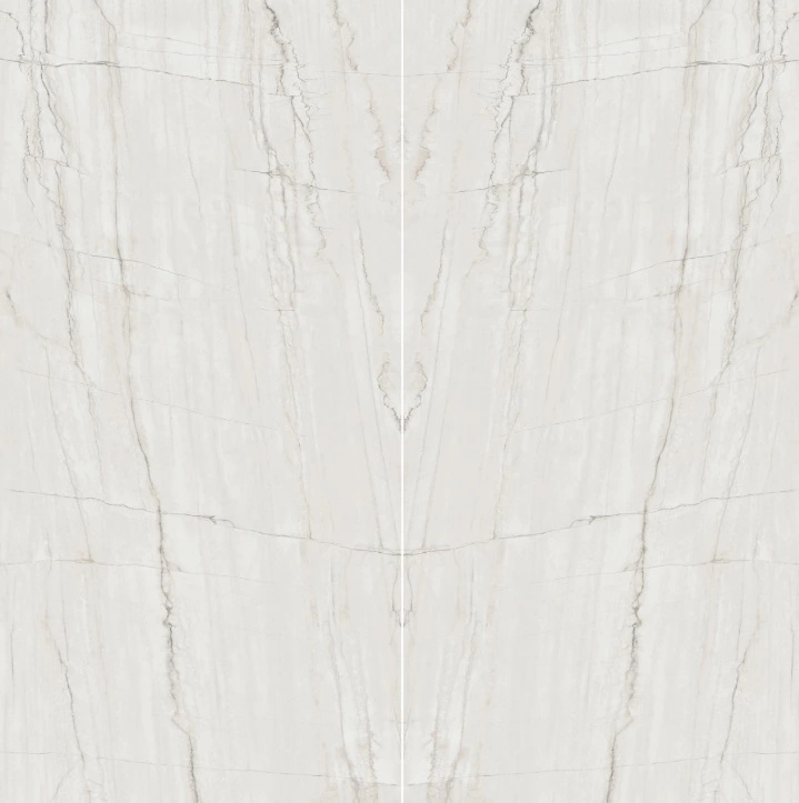 Polished Bookmatched Porcelain in Mont Blanc