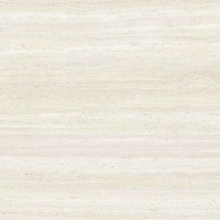Satin Porcelain Slab in Ivory Travertine Luxury