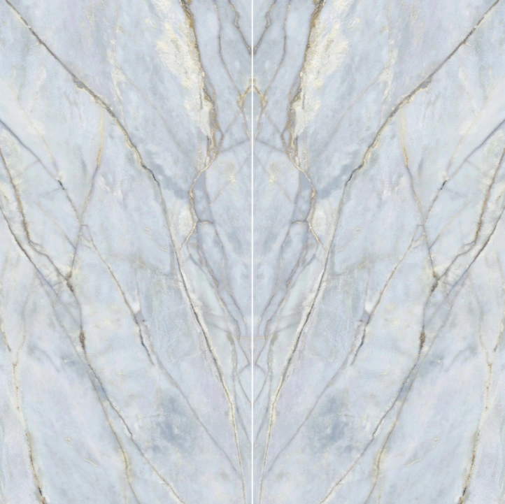 Satin Bookmatched Porcelain in Deep River