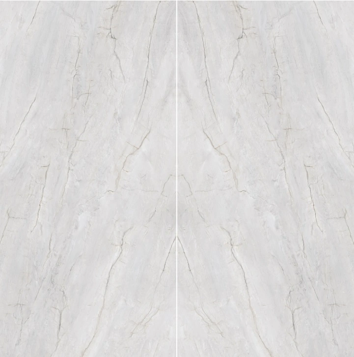 Polished Bookmatched Porcelain Slab in Beleza