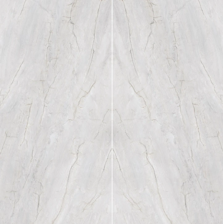 Satin Bookmatched Porcelain Slab in Beleza