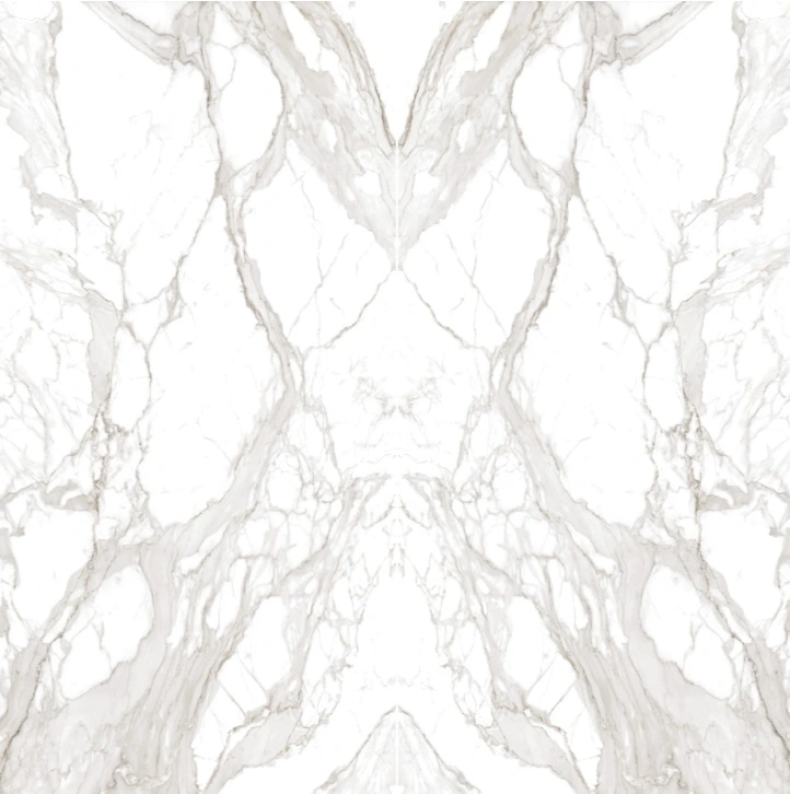 Nouvel Imperial Calacatta Bookmatched Polished Mineral Surface