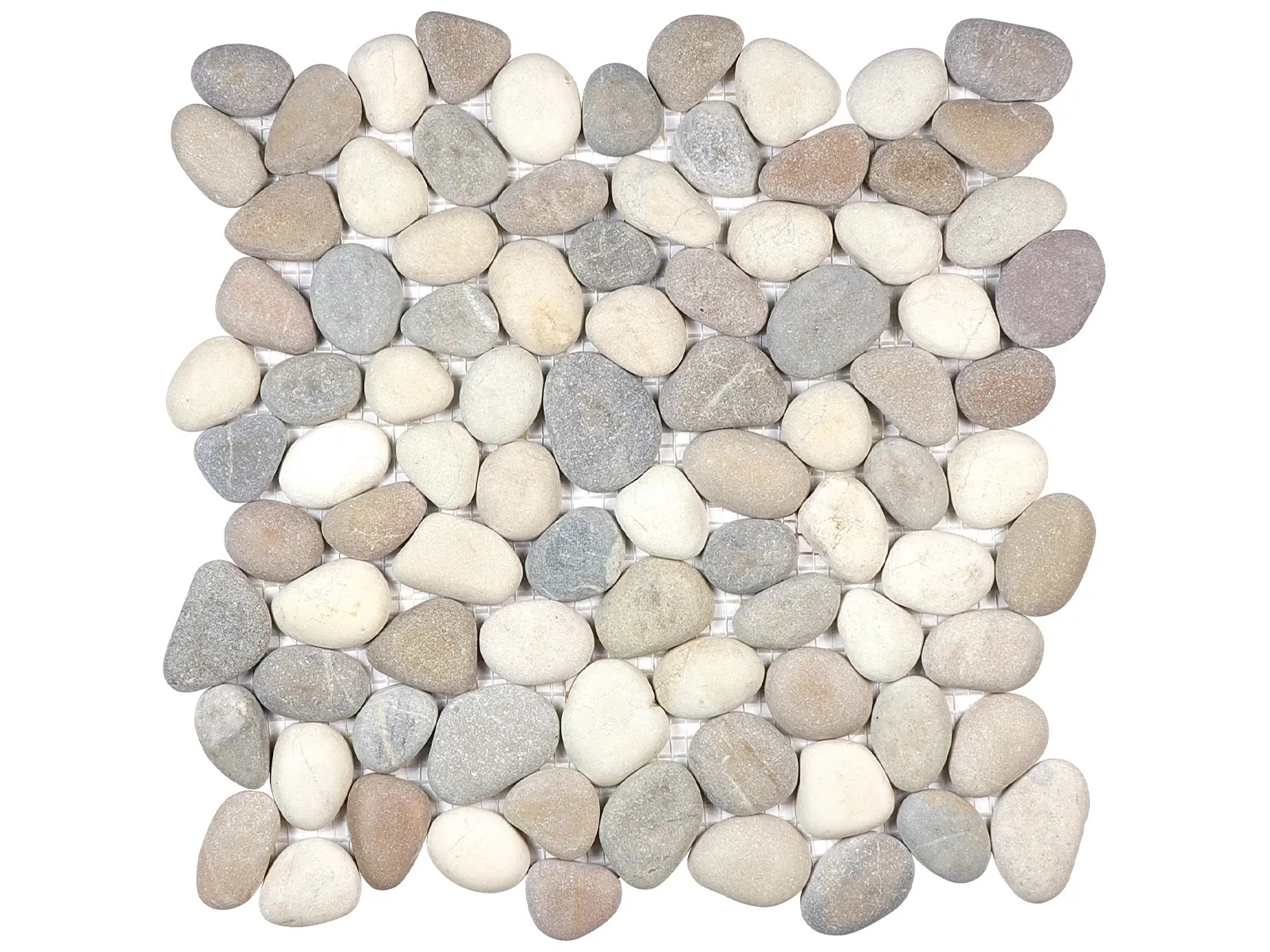 Where to buy Harmony Warm Blend Natural Pebble Mosaic, Stone tile by ...