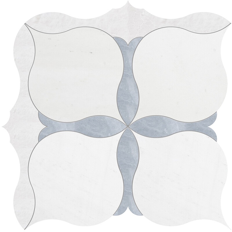 Buy Amelia Waterjet marble stones by Marble Systems. Pacheco, CA ...