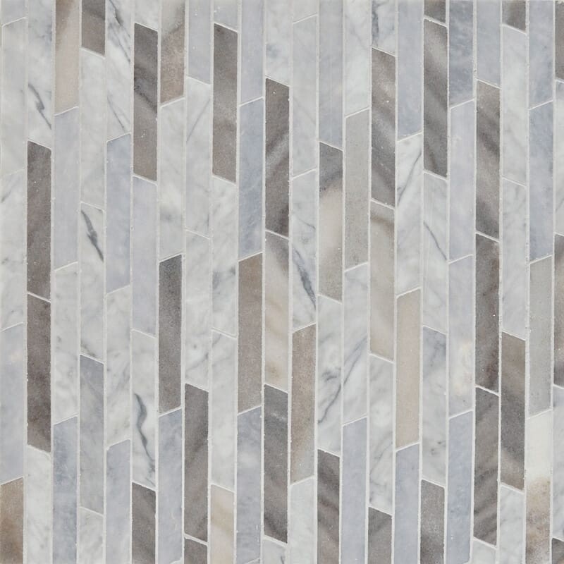 Rhodes Afyon Grey, Palisandra Multi Finish Marble Waterjet Decos ...