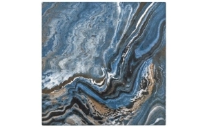 6" x 6" Onyx Tile Cobalt Floor Tile