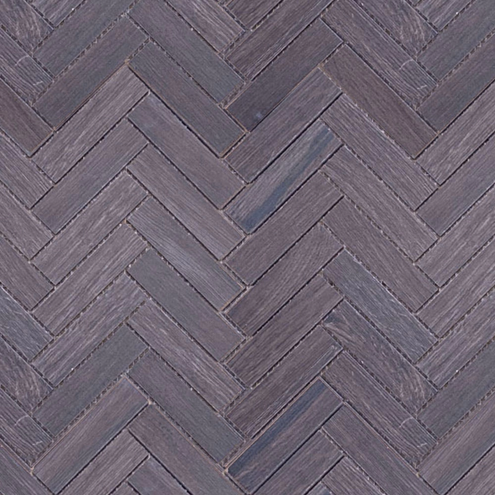 Dream Timber Herringbone Choco Wood Matte Mosaic