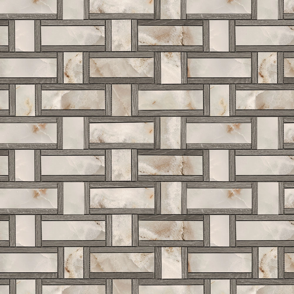 Dream Basketweave Parma Noisette/Perle Wood