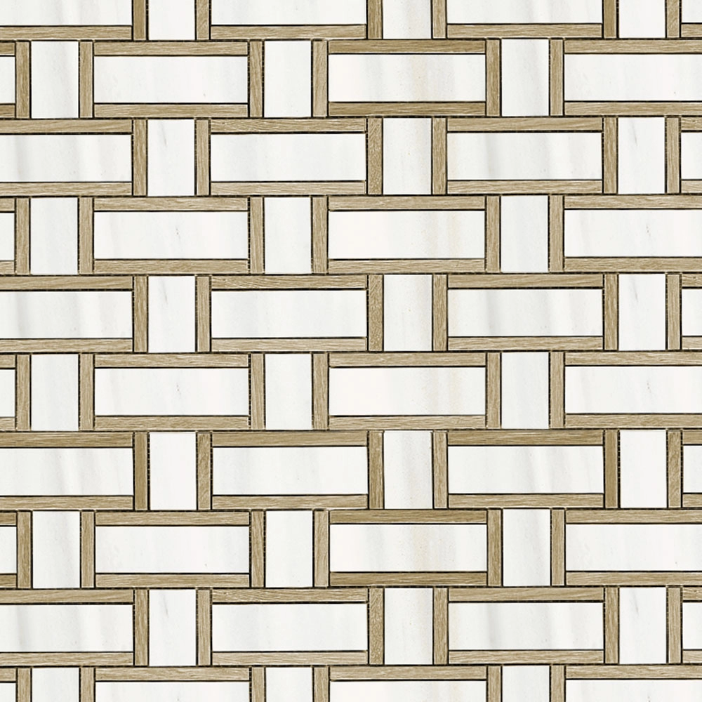 Dream Basketweave Naples Ombre/Miel Wood