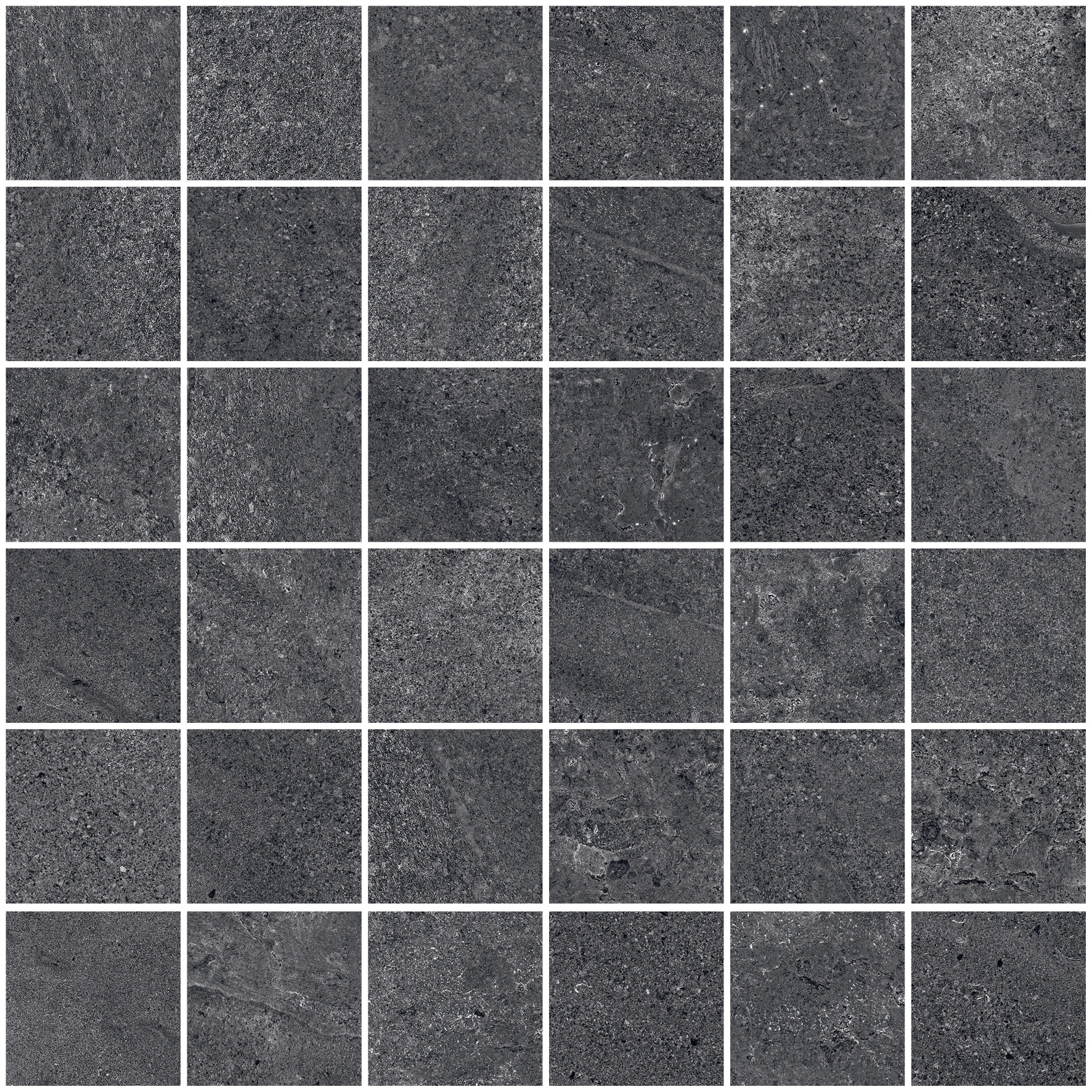 Sweet Rock Black Mosaic