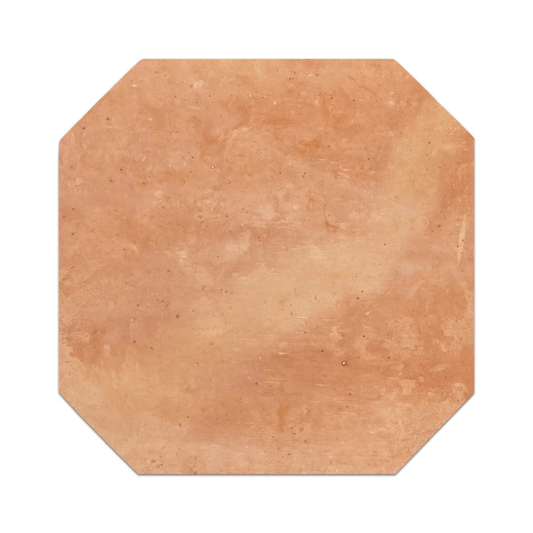 Antique Birch Stained Terracotta 12 Octagon Clear Semi Gloss Antique Birch Stained Terracotta 12 Octagon Clear Semi Gloss