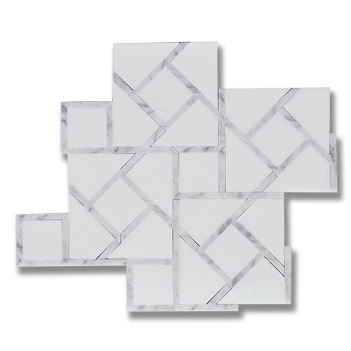 Perspective Axis Thassos (P) W/carrara (H) Perspective Axis Thassos (P) W/carrara (H)