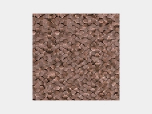Gravity Aluminium 3D Hexagon Copper