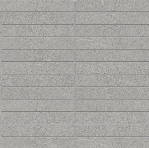 AUGUSTUS GREY 1 X 6 STACKED MOSAICS