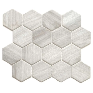 Woodland Blanco Hex Mosaic