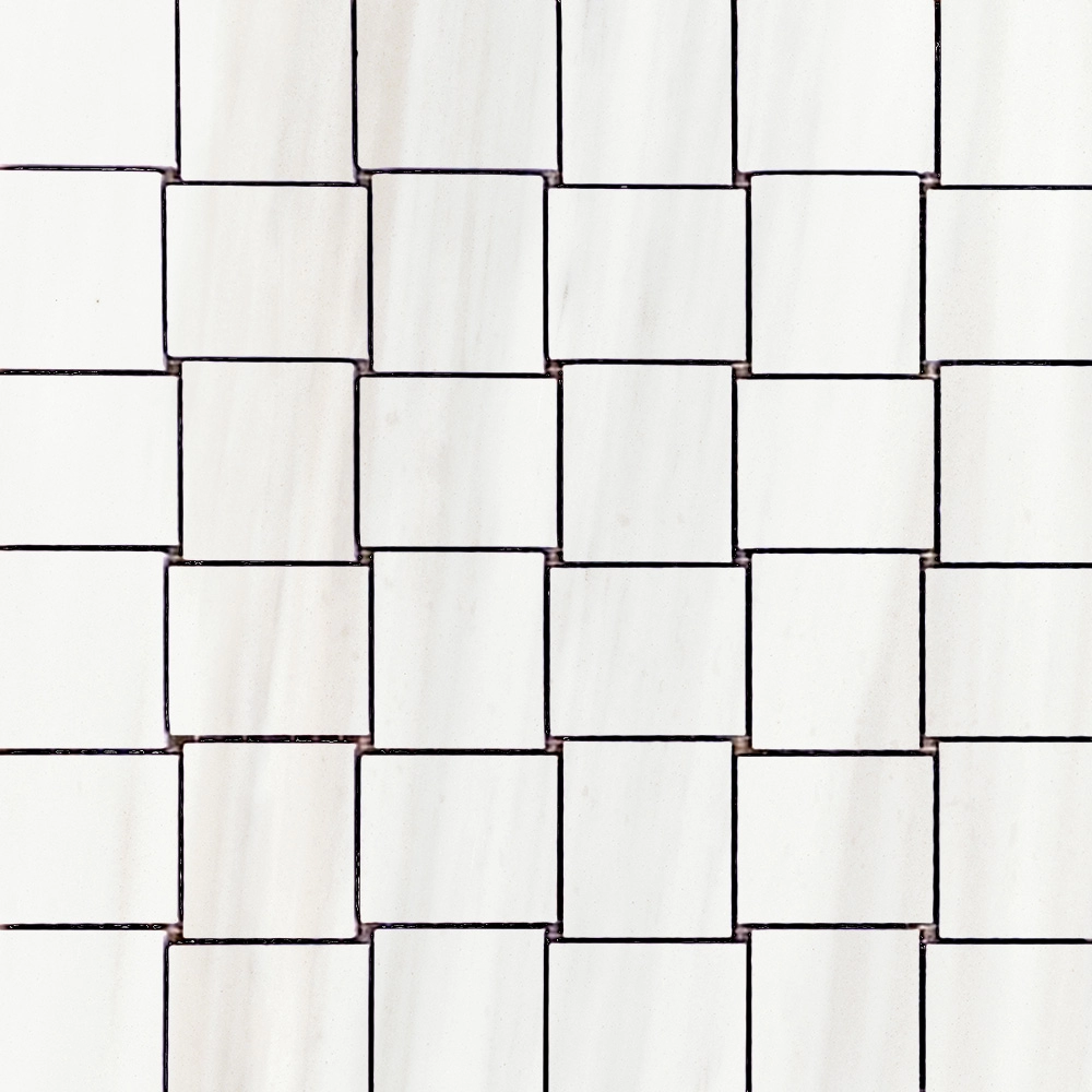 Dream Marble Ombre Intreccio Rectangle Matte Mosaic