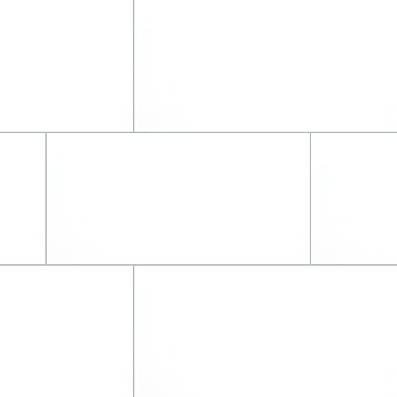 Plain White Polished Porcelain