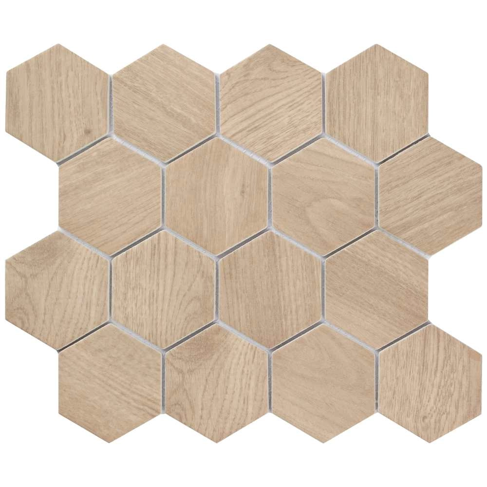 Woodland Miel Hex Mosaic