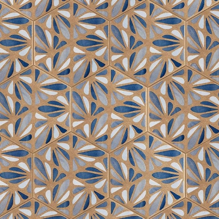 Artisan 9x10 Hex Dipinto Chamotte Artisan 9x10 Hex Dipinto Chamotte