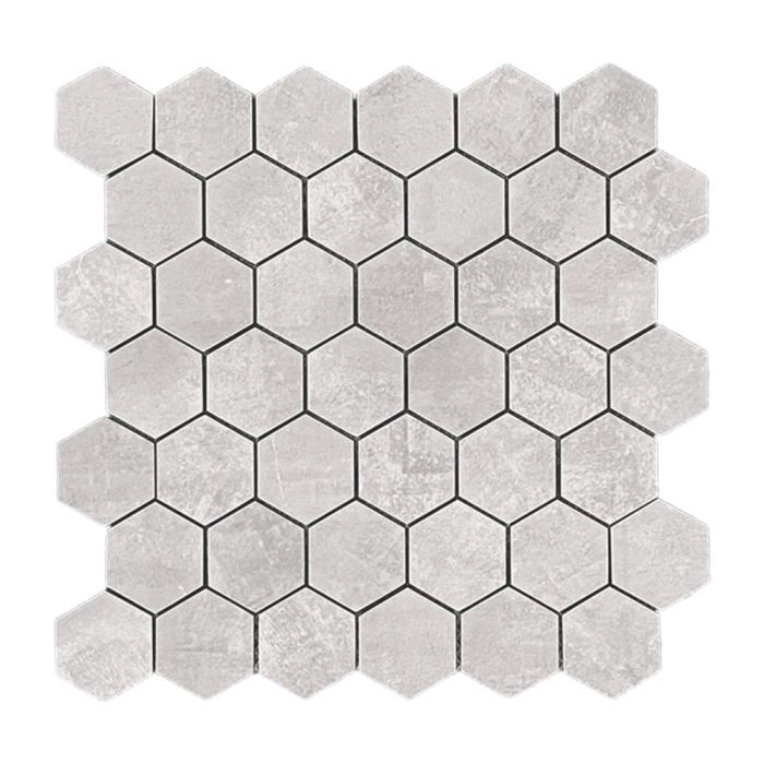 Artistry 2 Hexagon Mosaic Silverdust Polished