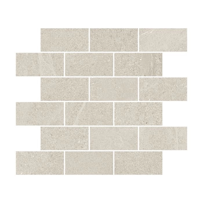 Basalt Brick Mosaic Ivory Basalt Brick Mosaic Ivory