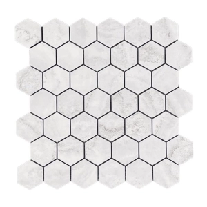Artistry 2 Hex Mosaic Skylight Azul Polished
