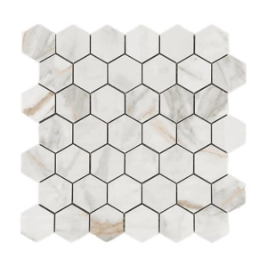 Artistry 2 Hex Mosaic Statuario Royal Bronze Polished
