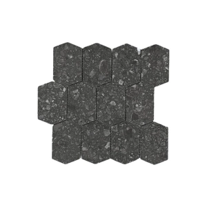 Boulevard 3x4.5 Long Hex Liquorice Mix