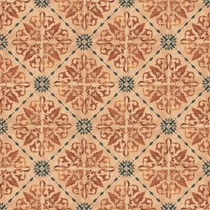 Earthenware 4.5X4.5 Pattern Greta