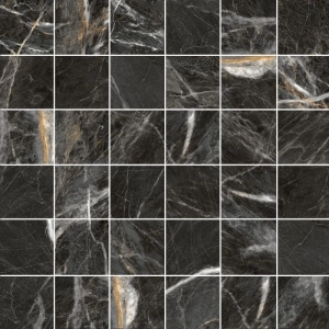 Endura 2x2 Mosaic Marquina Gold